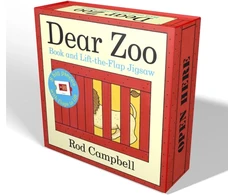 KNYGA Rod Campbell Dear Zoo Book and Lift-the-Flap Jigsaw Puzzle