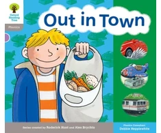 KNYGA Roderick Hunt Oxford Reading Tree: Level 1: Floppy's Phonics: Sounds and Letters: Out in Town