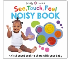 KNYGA Roger Priddy See, Touch, Feel Noisy Book