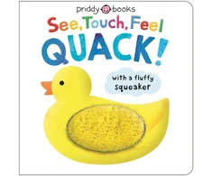 KNYGA Roger Priddy See, Touch, Feel Quack