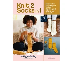 KNYGA Safiyyah Talley Knit 2 Socks in 1