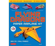 KNYGA Sam Ita Flying Dragons Paper Airplane Kit
