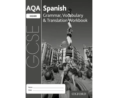 KNYGA Samantha Broom AQA GCSE Spanish Higher Grammar, Vocabulary &amp; Translation Workbook 2016 specification (Pack of 8)