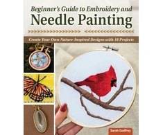 KNYGA Sarah Godfrey Beginner’s Guide to Embroidery and Needle Painting