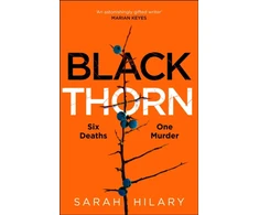 KNYGA Sarah Hilary Juodas Thorn