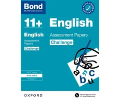 KNYGA Sarah Lindsay Bond 11+: Bond 11+ English Challenge Assessment Papers 9-10 metai (for GL Assessment &amp; other 11 plus exams)