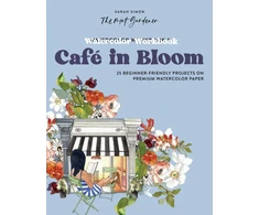 KNYGA Sarah Simon Watercolor Workbook: Cafe in Bloom
