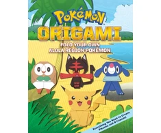 KNYGA Scholastic Fold Your Own Alola Region Pokemon