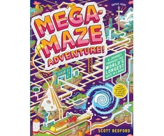 KNYGA Scott Bedford Mega-Maze Adventure! (Maze Activity Book for Kids Ages 7+)