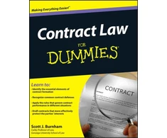 KNYGA Scott J Burnham Contract Law For Dummies