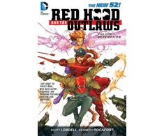 KNYGA Scott Lobdell Raudona Hood and the Outlaws Vol. 1: REDemption (The New 52)
