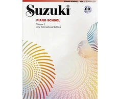 KNYGA Seizo Azuma Suzuki Piano School 2 + CD New International Ed.