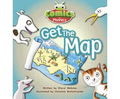 KNYGA Sheryl Webster Bug Club Comics for Phonics Reception Phase 2 Set 05 Get the Map!