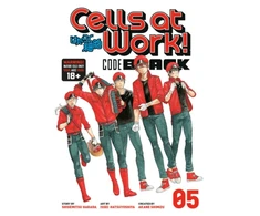 KNYGA Shigemitsu Harada Cells At Work! Code Juodas 5