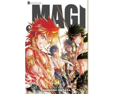 KNYGA Shinobu Ohtaka Magi: The Labyrinth of Magic, Vol. 34