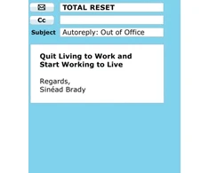 KNYGA Sinead Brady Total Reset, Quit Living to Work and Start Working to Live