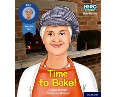 KNYGA Sonya Hundal Hero Academy Non-fiction: Oxford Level 5, Žalias Book Band: Time to Bake!