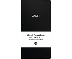 KNYGA Spck Church Pocket Book and Diary 2021 Juodas