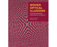 KNYGA Stacey Harvey Brown Woven Optical Illusions