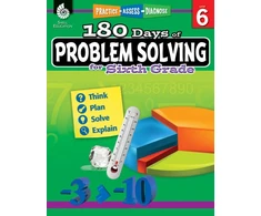 KNYGA Stacy Monsman 180 Days™: Problem Solving for Sixth Grade