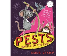 KNYGA Stamp Emer PESTS: PESTS BATTLE TO THE END