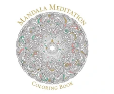 KNYGA Sterling Mandala Meditation Coloring Book