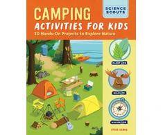 KNYGA Steve Lemig Camping Activities for Kids, 20 Hands-On Projects to Explore Nature