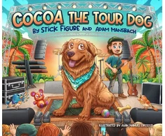 KNYGA Stick Figure Cocoa The Tour Dog