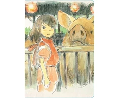 KNYGA Studio Ghibli Spirited Away Journal