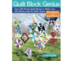 KNYGA Sue Voegtlin Quilt Block Genius, Expanded Second Edition