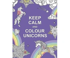 KNYGA Summersdale Keep Calm and Colour Unicorns