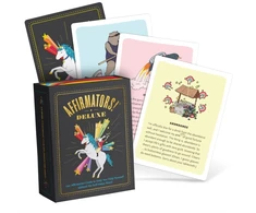 KNYGA Suzi Barrett Knock Knock Affirmators! Deluxe Deck: 100 Affirmation Cards