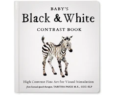 KNYGA Tabitha Paige Baby's Juodas and Baltas Contrast Book