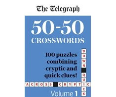 KNYGA Telegraph Media Group Telegraph 50-50 Crosswords Volume 1
