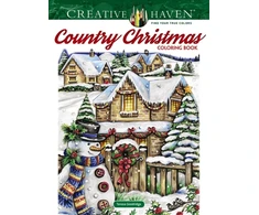 KNYGA Teresa Goodridge Creative Haven Country Christmas Coloring Book