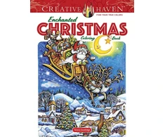 KNYGA Teresa Goodridge Creative Haven Enchanted Christmas Coloring Book