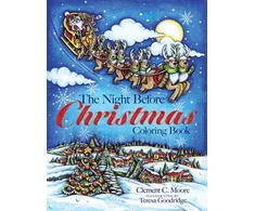 KNYGA Teresa Goodridge Night Before Christmas Coloring Book