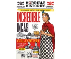 KNYGA Terry Deary Incredible Incas (newspaper edition)