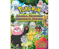KNYGA Pokemon Alola Region Sticker Book