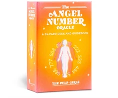 KNYGA The Pulp Girls Angel Number Oracle, A 55-Card Deck and Guidebook
