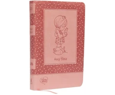 KNYGA Thomas Thomas Nelson ICB, Precious Moments Bible, Leathersoft, Rožinė