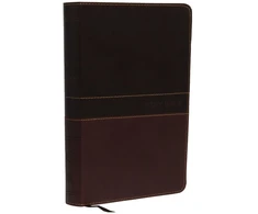 KNYGA Thomas Thomas Nelson NKJV, Deluxe Gift Bible, Leathersoft, Tan, Raudona Letter, Comfort Print