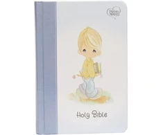KNYGA Thomas Thomas Nelson NKJV, Precious Moments Small Hands Bible, Hardcover, Mėlyna, Comfort Print