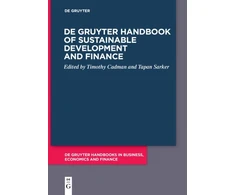 KNYGA Timothy Cadman De Gruyter Handbook of Sustainable Development and Finance