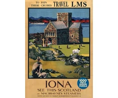 KNYGA Tom Gilfillan Iona Abbey Jigsaw Puzzle