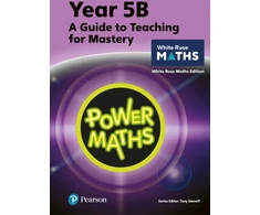 KNYGA Tony Staneff Power Maths Teaching Guide 5B - Baltas Rose Maths edition