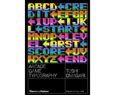 KNYGA Toshi Omigari Arcade Game Typography