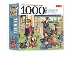 KNYGA Toyohara Kunichika Geishas and the Floating World - 1000 Piece Jigsaw Puzzle