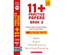 KNYGA Tracey Phelps 11+ Practice Papers for the CEM Test Ages 10-11 - Book 3