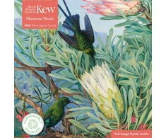 KNYGA Tree Flame Adult Sustainable Jigsaw Puzzle Kew Gardens' Marianne North: Honeyflowers and Honeysuckers